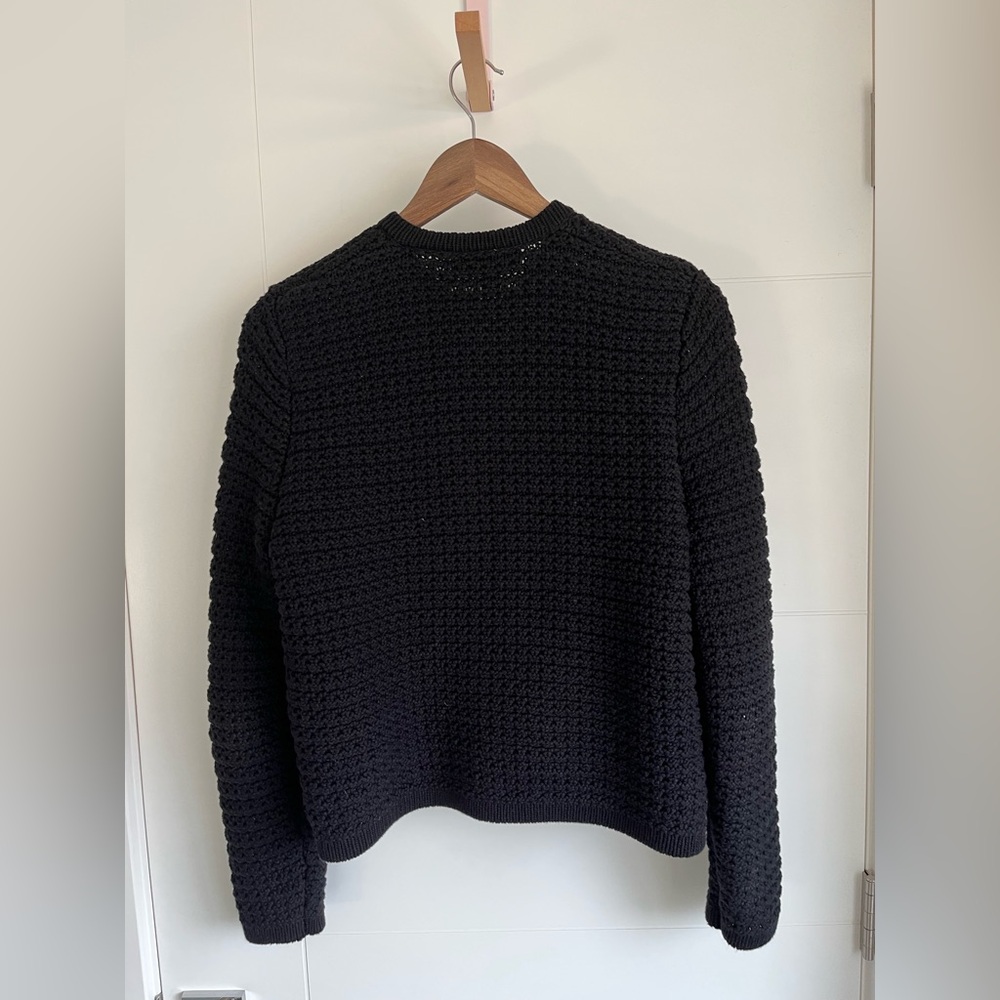 Ever New Black Knit Sweater with Gold Accent❤️❤️❤️ - Picture 2 of 8